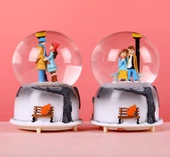 Sokak Lambası Kar Küresi Orta Boy thumbnail 1