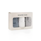 Schafer Home Lena 3 lü Havlu Seti 30x50 Cm-Asorti01 - 3