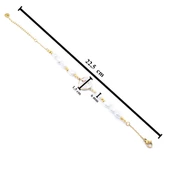 Altın Kaplama İnci Kadın Bileklik BLK-1003 thumbnail 3