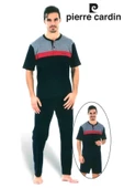 Pierre Cardin 5297 3 Lü Kısa Kol Erkek Pijama Şort Takım - 1