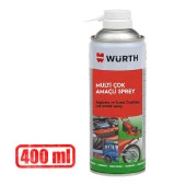 Würth Yağlayıcı Yağlama Paslanma Koruyucu Multi Çok Amaçlı Sprey 400 ml Gıcırtı Pas Giderici thumbnail 3