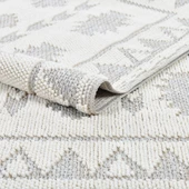 Trinket Serisi Krem Yumuşak Bukle Dekoratif Kilim T220B - 4