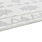 Trinket Serisi Krem Yumuşak Bukle Dekoratif Kilim T220B - 3