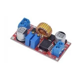 XL4015 Akım Voltaj Ayarlı DC-DC Step Down 5A Lipo Şarj Modülü - Mavi thumbnail 2
