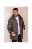 Diadora Roy Anarok Antrasit Erkek Şişme Uzun Mont - RoyanarokAnt thumbnail 2