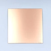 BAKIR PLAKET 10 x 10 CM - 1