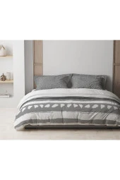 Borgo - Gri Çift Kişilik Nevresim Seti thumbnail 2