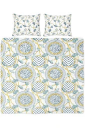 Mavi Desenli Çift Kişilik Nevresim Takımı thumbnail 1