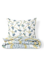 Mavi Desenli Çift Kişilik Nevresim Takımı thumbnail 2