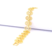 Altın Kaplama Hint İşi Kadın Bileklik BLK-833 - 1