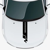 Dodge İçin Uyumlu  Aksesuar Oto Bağaj Ve Kapı Eşiği özel yeni sticker Set Karbon - 1