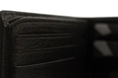 Gd 1591-S Grande Siyah Hakiki Deri Kartlık - Cüzdan - 4