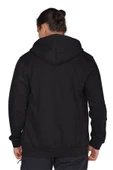 Diadora İmola - Erkek Siyah Pamuklu Tam Fermuarlı Spor Sweatshirt - DDTAM1050049 - 3