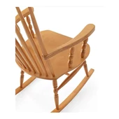 Asedia Teksas Naturel Sallanan Sandalye  Cilalı-Minderli thumbnail 3