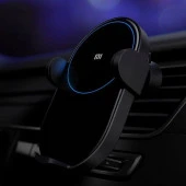 Xiaomi 20W Wireless Araç Şarj Cihazı Telefon Tutacağı (Qi Sertifikalı Tüm Cihazlar İle Uyumlu) - 3