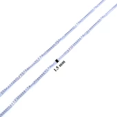 Çelik Zincir 316L İşlemeli İnce Figaro Model - ZN-219 thumbnail 6