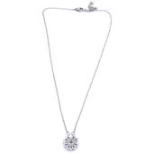 Çelik Kolye, Yonca Kolye, Paslanmaz Çelik Kadın Kolye KLY-395 thumbnail 6