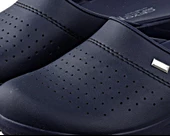 Ceyo 9926  Anatomik Lacivert Kadın Sabo Terlik thumbnail 6