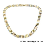 316L Çelik Üç Renkli Kadın Set SET-130 - 4