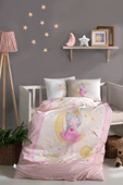Clasy Bebek Nevresim Takımı Moon V1 Pembe - 3