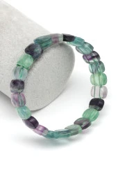 Florit Doğal Taş Bileklik 9 x 14 mm Özel Kesim thumbnail 1