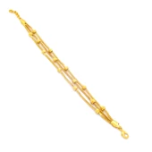 Altın Kaplama Dorika Toplu Kolye-Bileklik-Küpe Seti SET-128 - 4