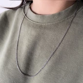 Çelik Zincir 316L İnce Figaro Model 2 MM ZN-236 thumbnail 2