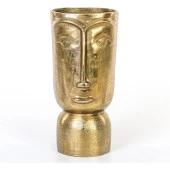 Euro Flora Metal Surat Vazo 16,5x37 Cm Dore - 1