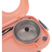 Vagon Life Çelik Beslenme Ve Saklama Kutusu Bl 70100 Pudra Pembe thumbnail 4