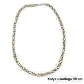 316L Çelik İki Renkli Erkek Set SET-135 - 7