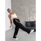 Lucky Life Unisex Dijital Baskılı Eşofman Altı - Siyah - 1