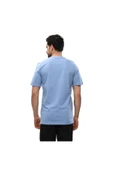 Raru AGNITIO Erkek Pamuklu Mavi Günlük T-shirt - 3