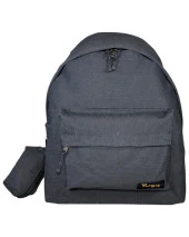 Yuga Kanvas Sırt Çantası Siyah - 1