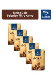 Tchibo Gold Selection Filtre Kahve 250 gr x 5 Adet thumbnail 1