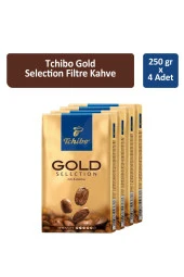 Tchibo Gold Selection Filtre Kahve 250 gr x 4 Adet thumbnail 1