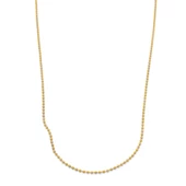 Çelik Zincir Altın Kaplama Küçük Toplu Zincir 2 MM ZN-303 thumbnail 6