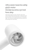 Mi Ionic H300 Beyaz Saç Kurutma Makinesi - 6