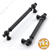 Çınar 192 mm Siyah Mobilya Metal Kulp Mutfak Çekmece Dolap Dolabı Kapak Kulpları Kulbu Kulpu 192 mm thumbnail 1