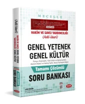 2024 Mecelle Hakim ve Savcı Yardımcılığı (Adli-İdari) Genel Yetenek - Genel Kültür Soru Bankası - 1