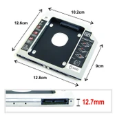 Notebook Kızak Kutu Hdd Ssd 12.7Mm Sata Gabble Gab-Hc127 - 4