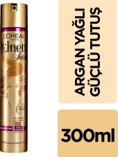 L'Oréal Paris Elnett Değerli Argan Yağı Güçlü Tutuş Saç Spreyi thumbnail 1