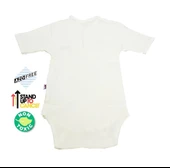 Sema Baby Yarım Kol Kaşkorse Badi (Body) - Ekru  12-18 Ay - 1