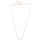 Su Yolu Kolye Altın Kaplama Zirkon Taşlı 60 CM ZN-168 thumbnail 6