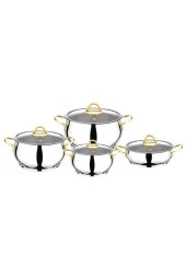 Remetta Serena Gold 8 Parça Tencere Seti - 1
