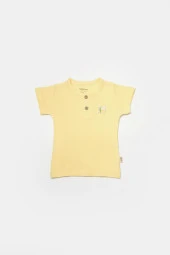 Bebek Şort ve Tişört Takımı, %50 Bambu - %50 Organik Pamuk, Bebek ve Yenidoğan Serisi - CSYB9041 thumbnail 4