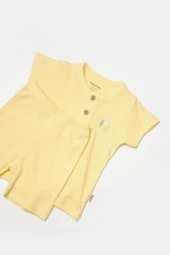 Bebek Şort ve Tişört Takımı, %50 Bambu - %50 Organik Pamuk, Bebek ve Yenidoğan Serisi - CSYB9041 thumbnail 6