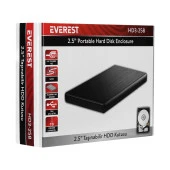 Everest 2.5" Usb 3.0 SATA Harddisk Kutusu 2.5 İnç Harici Harddisk Kutusu thumbnail 8