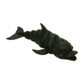 3D Hareketli Gülen Yunus Figürlü Oyuncak -Siyah thumbnail 1