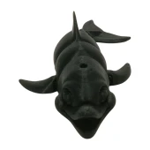 3D Hareketli Gülen Yunus Figürlü Oyuncak -Siyah thumbnail 2