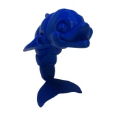 3D Hareketli Gülen Yunus Figürlü Oyuncak -Lacivert thumbnail 3